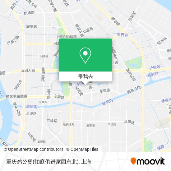 重庆鸡公煲(铂庭俱进家园东北)地图