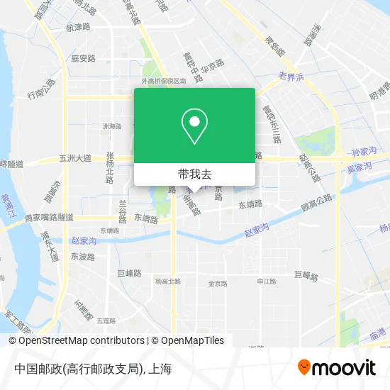 中国邮政(高行邮政支局)地图