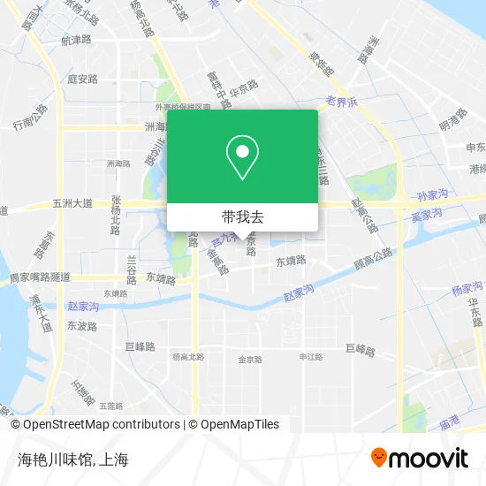 海艳川味馆地图