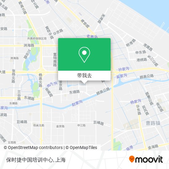 保时捷中国培训中心地图