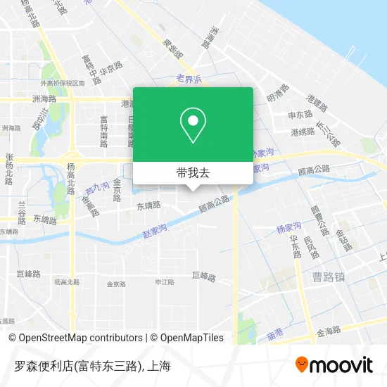 罗森便利店(富特东三路)地图