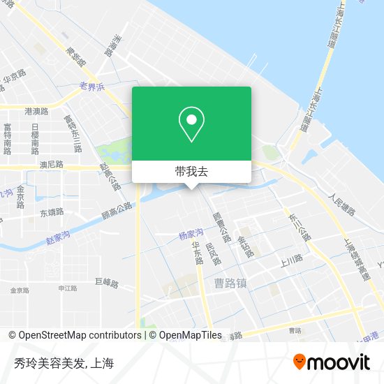 秀玲美容美发地图