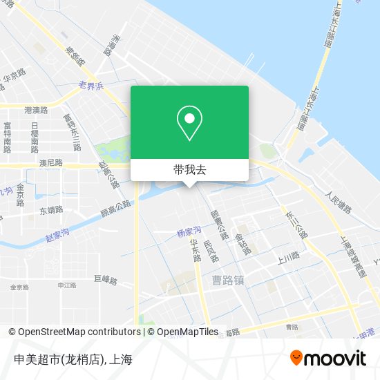 申美超市(龙梢店)地图
