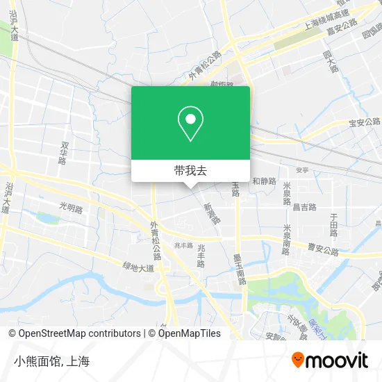 小熊面馆地图