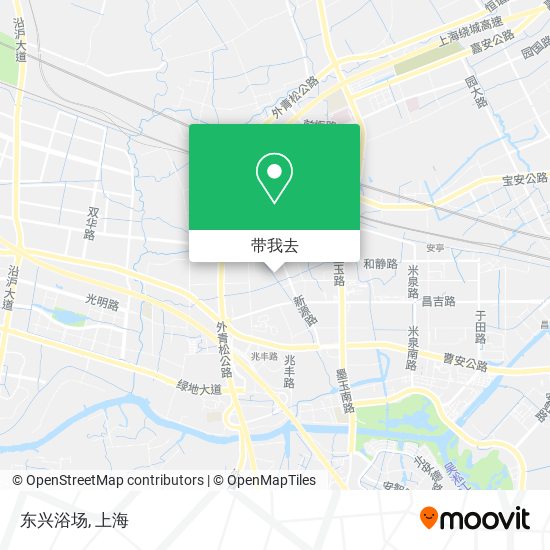 东兴浴场地图