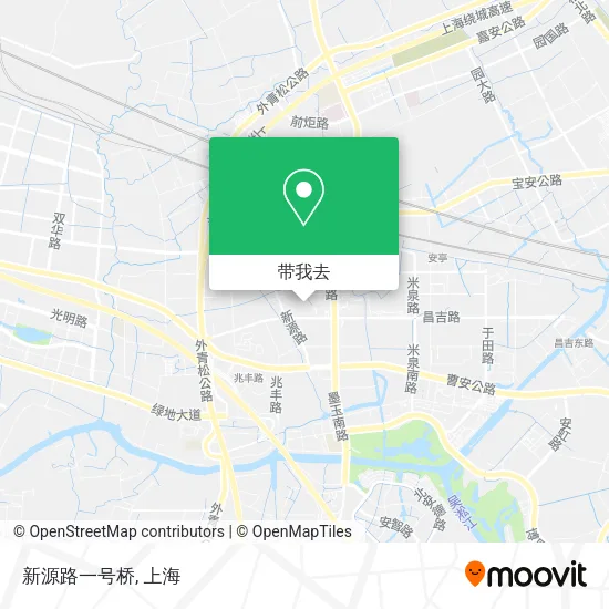 新源路一号桥地图