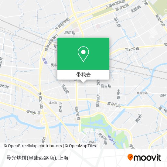 晨光烧饼(阜康西路店)地图