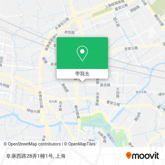 阜康西路28弄1幢1号地图