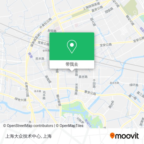 上海大众技术中心地图
