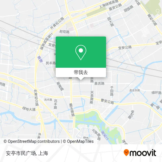 安亭市民广场地图