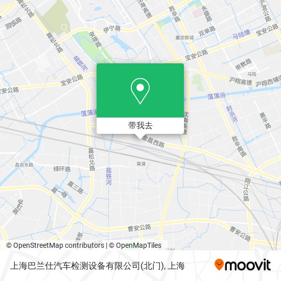 上海巴兰仕汽车检测设备有限公司(北门)地图