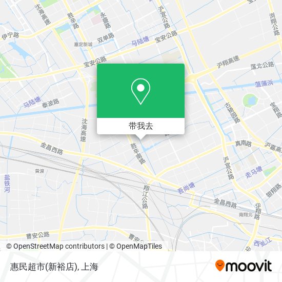 惠民超市(新裕店)地图