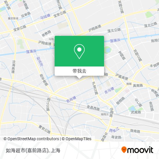 如海超市(嘉前路店)地图