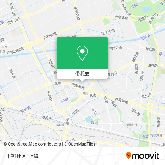 丰翔社区地图