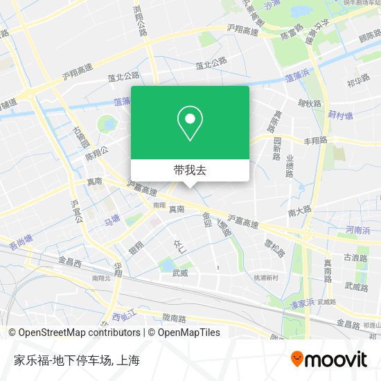 家乐福-地下停车场地图