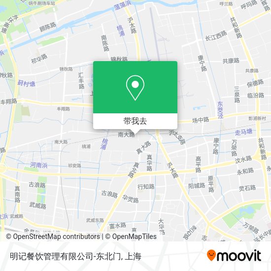 明记餐饮管理有限公司-东北门地图