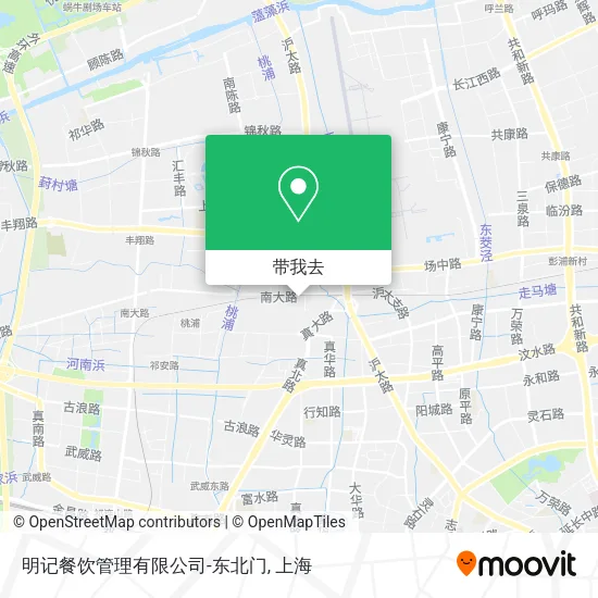 明记餐饮管理有限公司-东北门地图