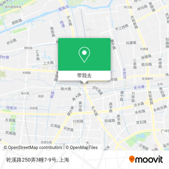 乾溪路250弄3幢7-9号地图