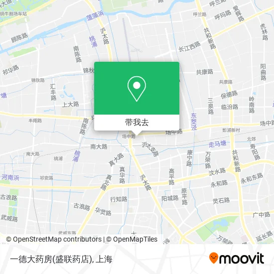 一德大药房(盛联药店)地图