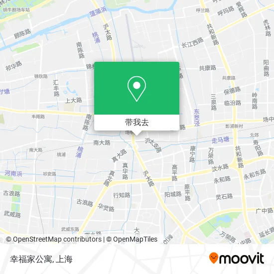 幸福家公寓地图