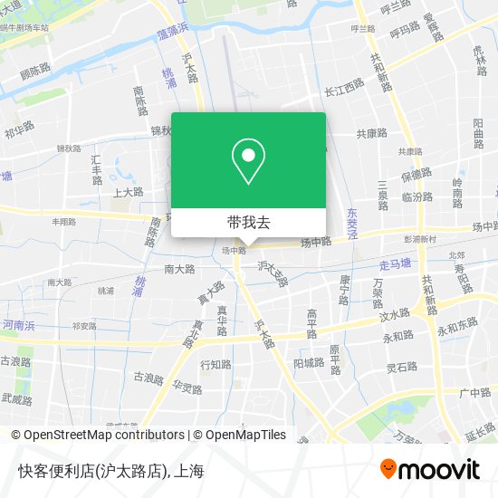 快客便利店(沪太路店)地图