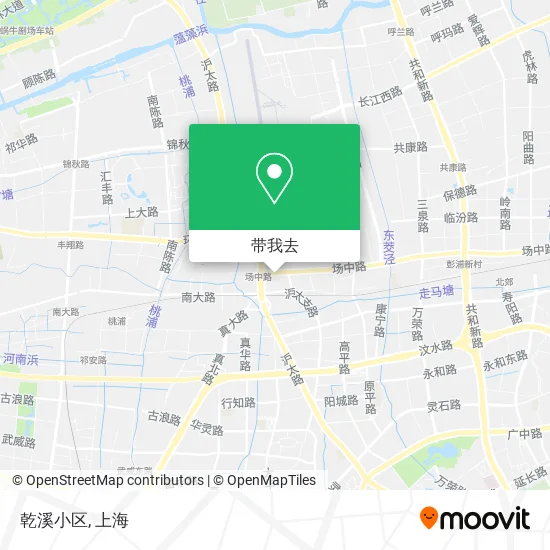乾溪小区地图