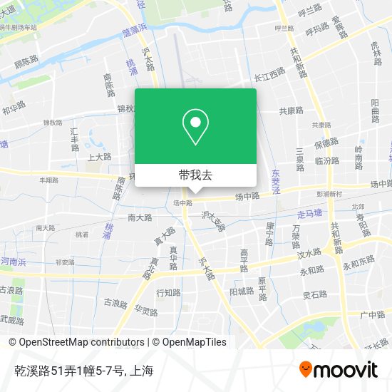 乾溪路51弄1幢5-7号地图