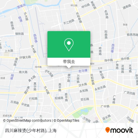 四川麻辣烫(少年村路)地图