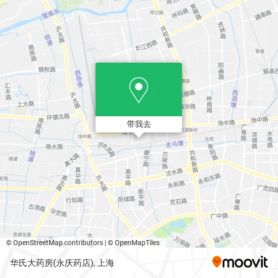 华氏大药房(永庆药店)地图