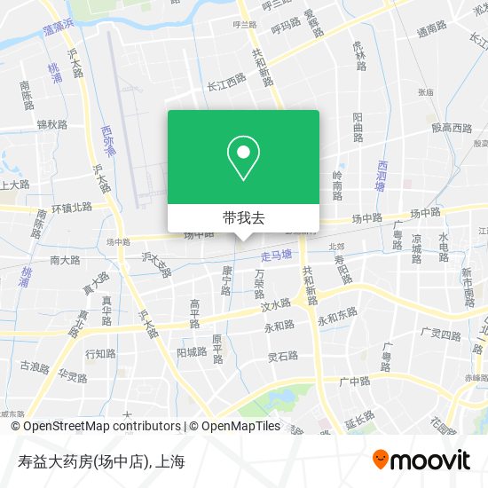 寿益大药房(场中店)地图