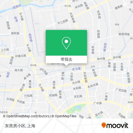 东营房小区地图