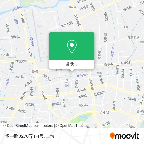 场中路3278弄1-4号地图