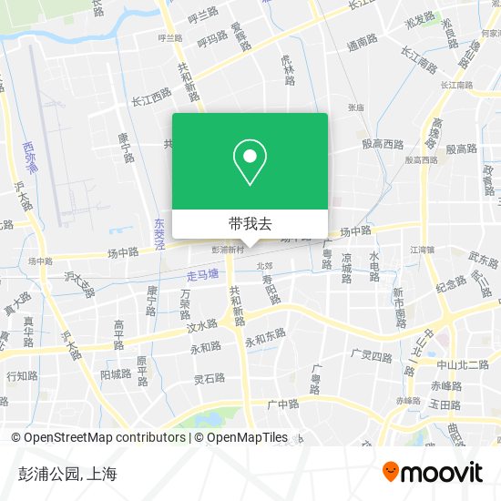 彭浦公园地图