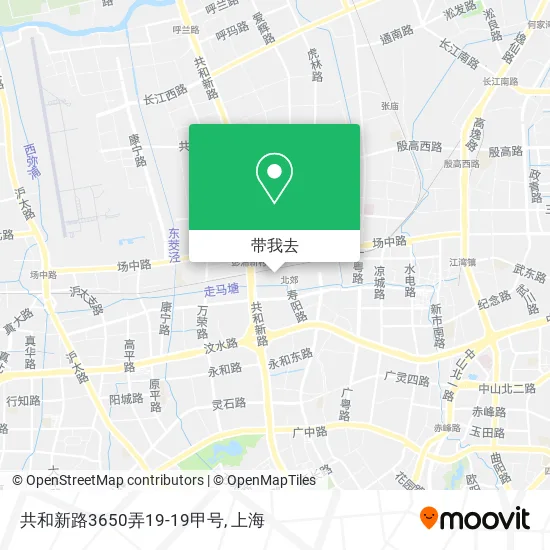 共和新路3650弄19-19甲号地图