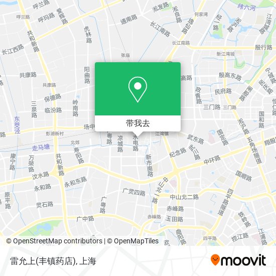 雷允上(丰镇药店)地图