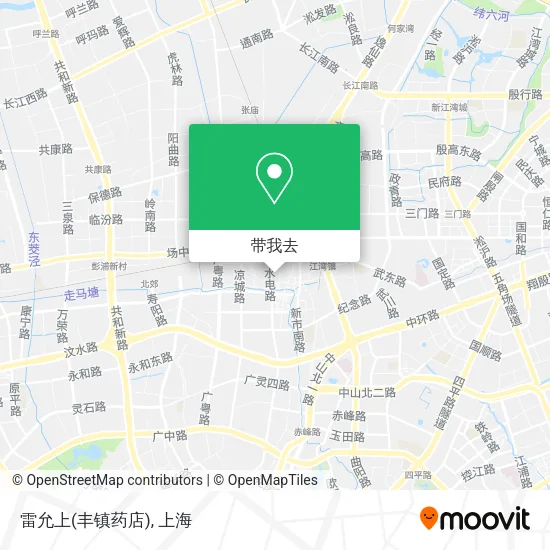 雷允上(丰镇药店)地图