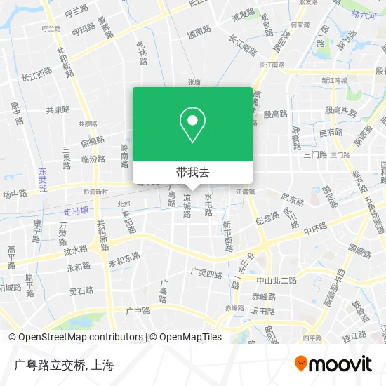 广粤路立交桥地图