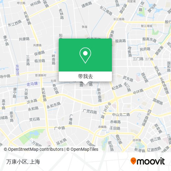 万康小区地图