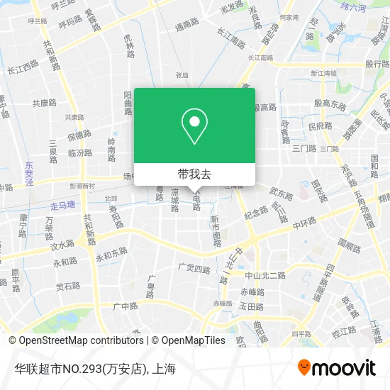 华联超市NO.293(万安店)地图