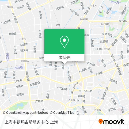 上海丰镇玛吉斯服务中心地图