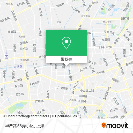 华严路58弄小区地图