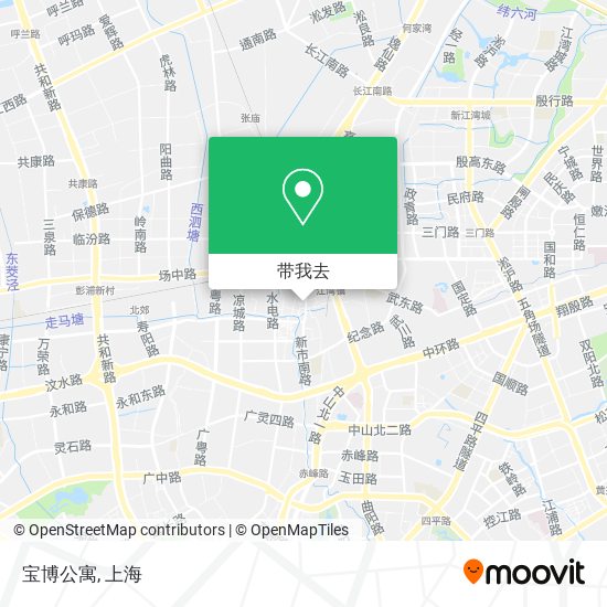 宝博公寓地图