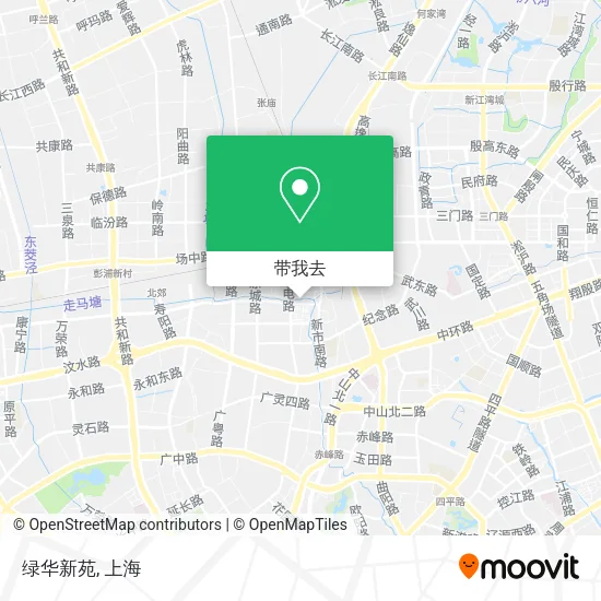 绿华新苑地图