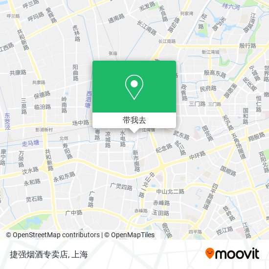 捷强烟酒专卖店地图