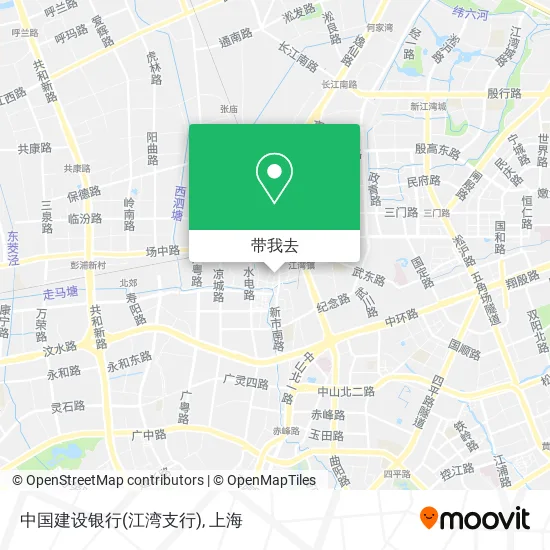 中国建设银行(江湾支行)地图