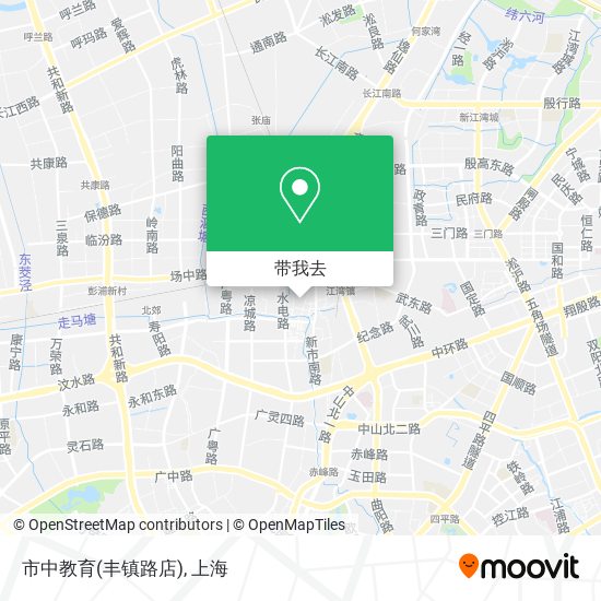 市中教育(丰镇路店)地图