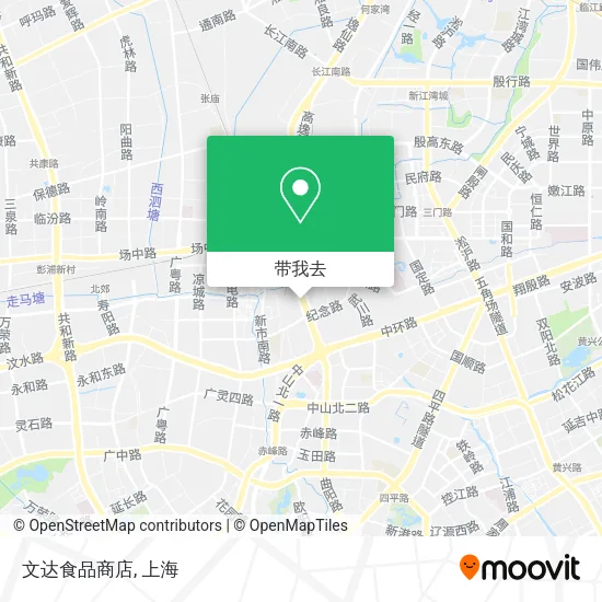 文达食品商店地图