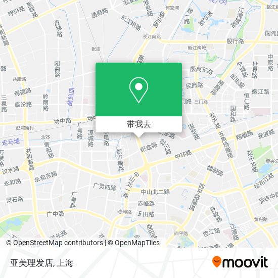 亚美理发店地图