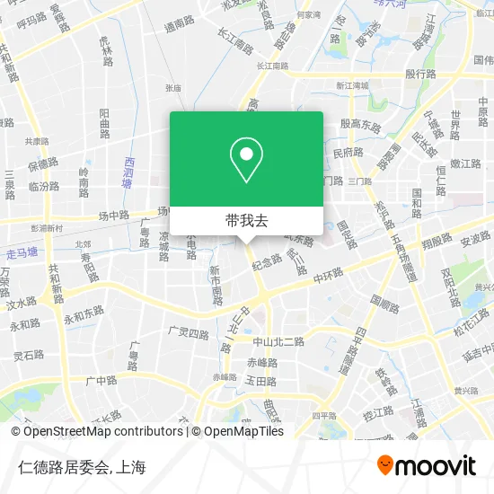 仁德路居委会地图