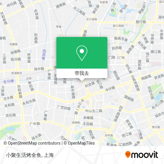 小聚生活烤全鱼地图